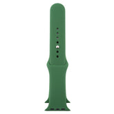 Curea din silicon pentru ceas Apple Watch, 42-44 mm verde